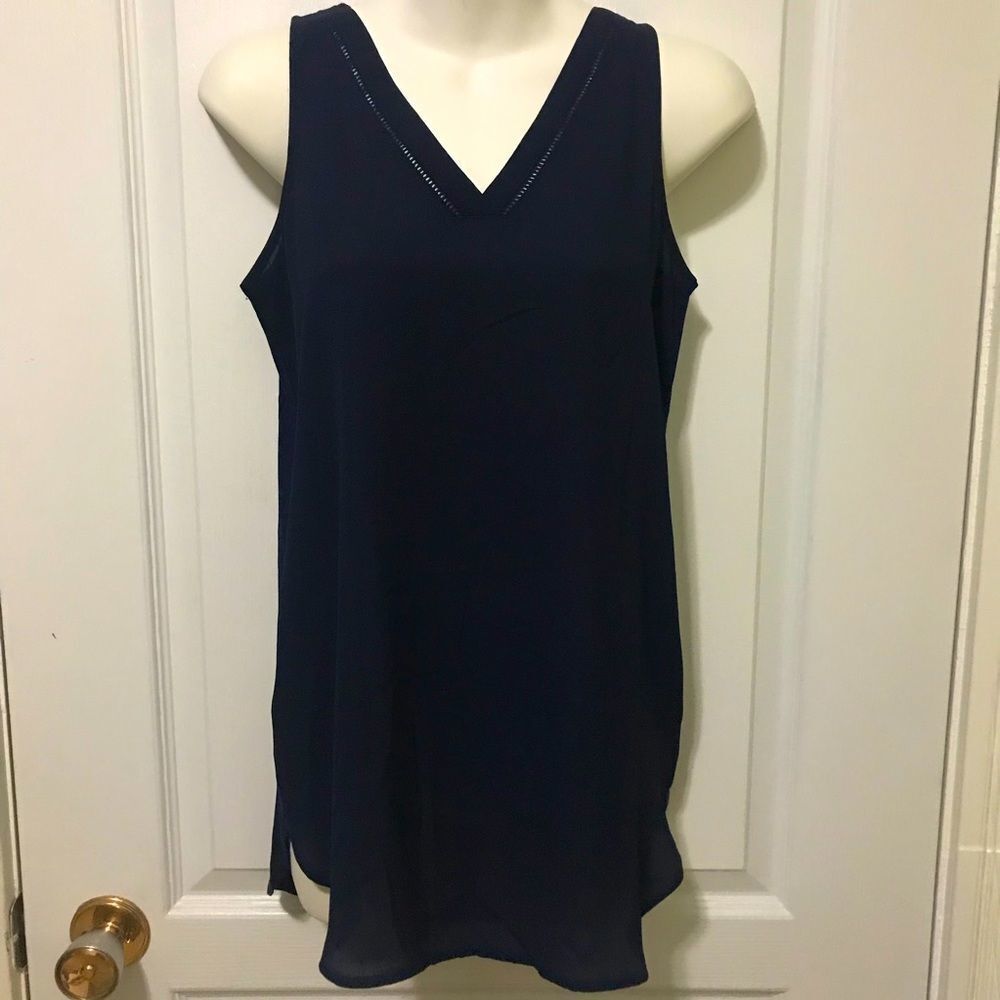 New Reitmans The Classic Sleeveless Top Navy Blue for Women​